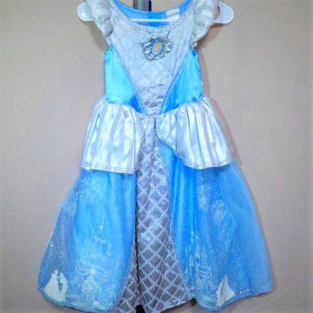 Disney Classics Cinderella Princess Costume Girl Youth Size 4-6X
